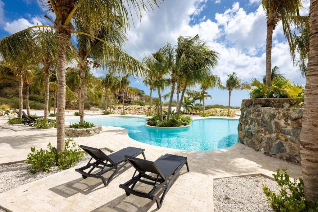 Blue Bay Penthouse Reef 5, Beach Golf Pool Dive With Ocean View Dorp Dorp Sint Michiel 外观 照片