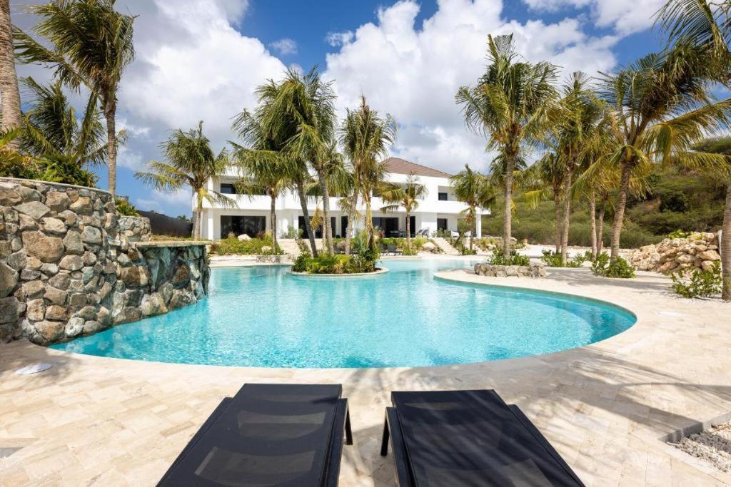 Blue Bay Penthouse Reef 5, Beach Golf Pool Dive With Ocean View Dorp Dorp Sint Michiel 外观 照片