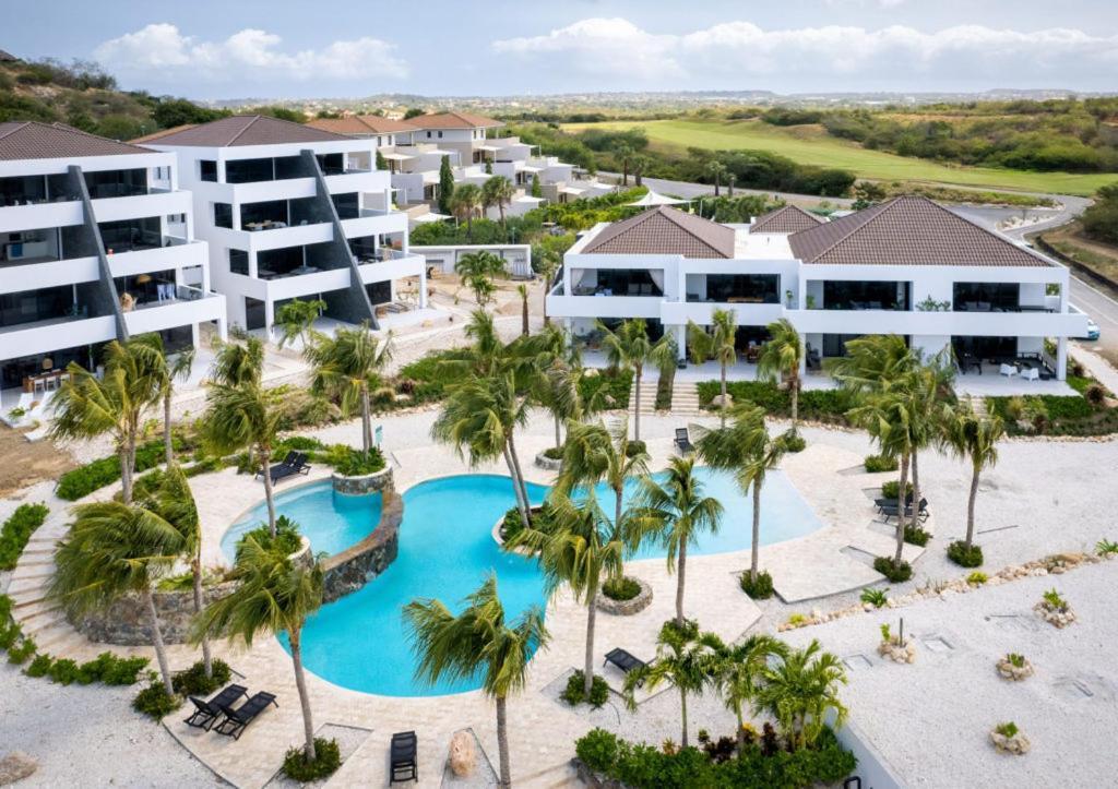 Blue Bay Penthouse Reef 5, Beach Golf Pool Dive With Ocean View Dorp Dorp Sint Michiel 外观 照片