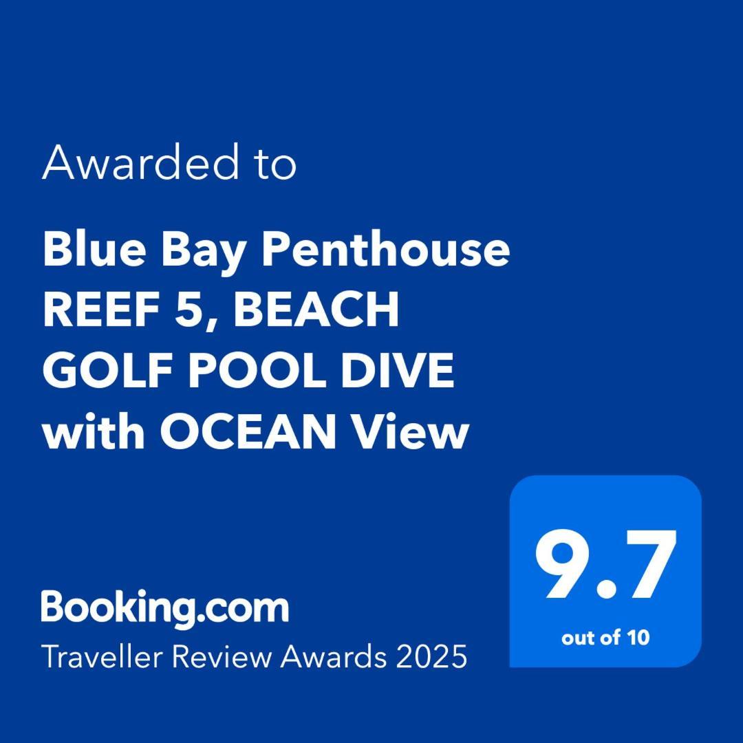 Blue Bay Penthouse Reef 5, Beach Golf Pool Dive With Ocean View Dorp Dorp Sint Michiel 外观 照片